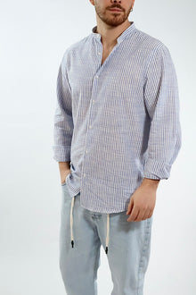 Camicia righe lino RIG6 WHY NOT BRAND