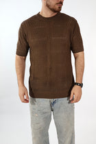 T shirt in maglia traforata 506 J.W