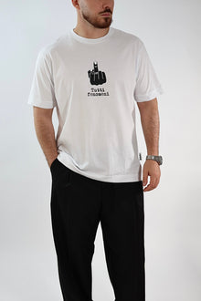 T-shirt dito medio 083n BERNA