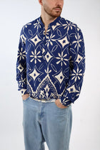 Camicia serafino viscosa C40 OVER-D