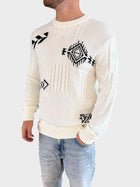 Maglione intarsio 128 BL11