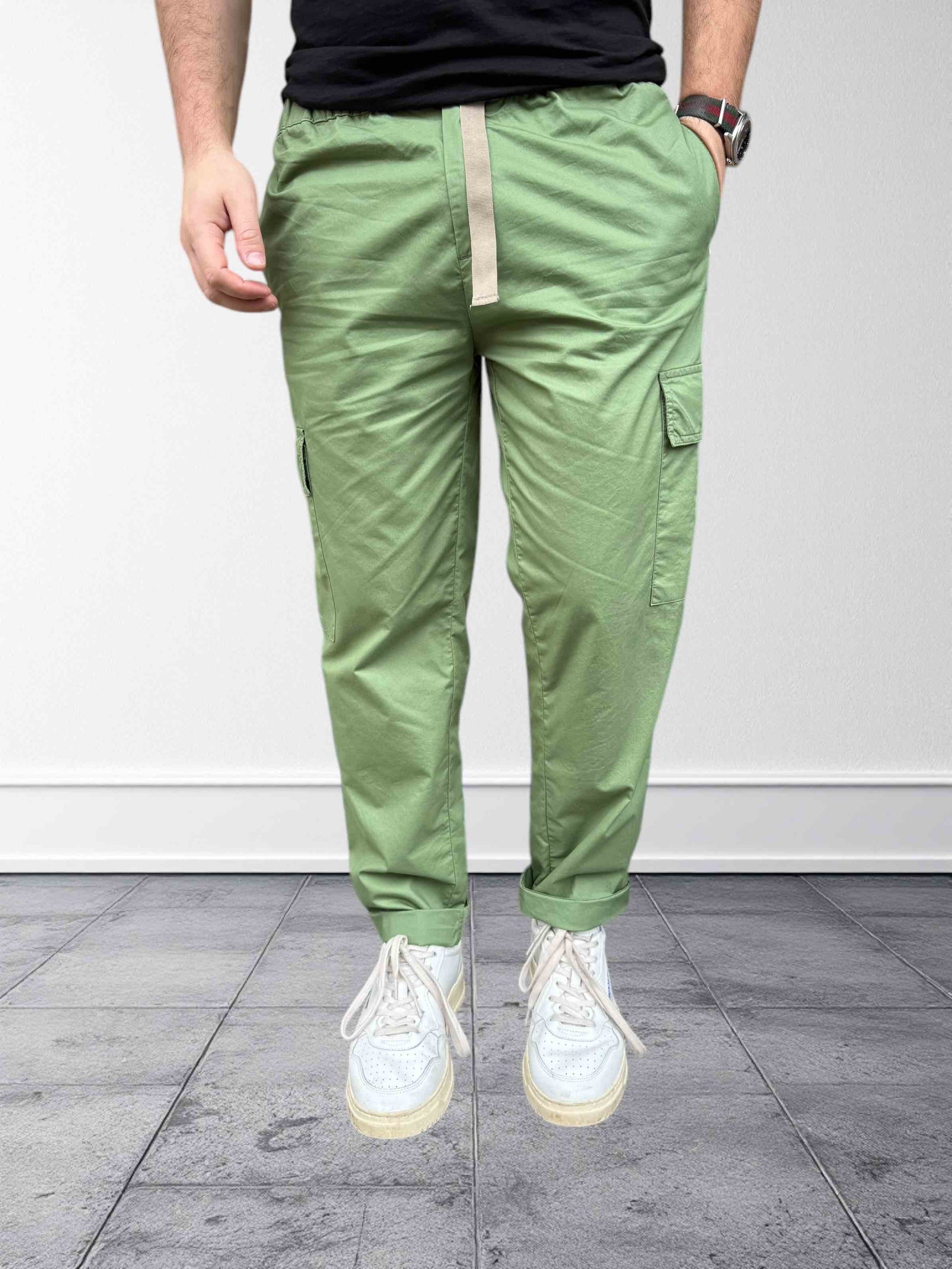 Pantalone cargo gelso ALTATENSIONE