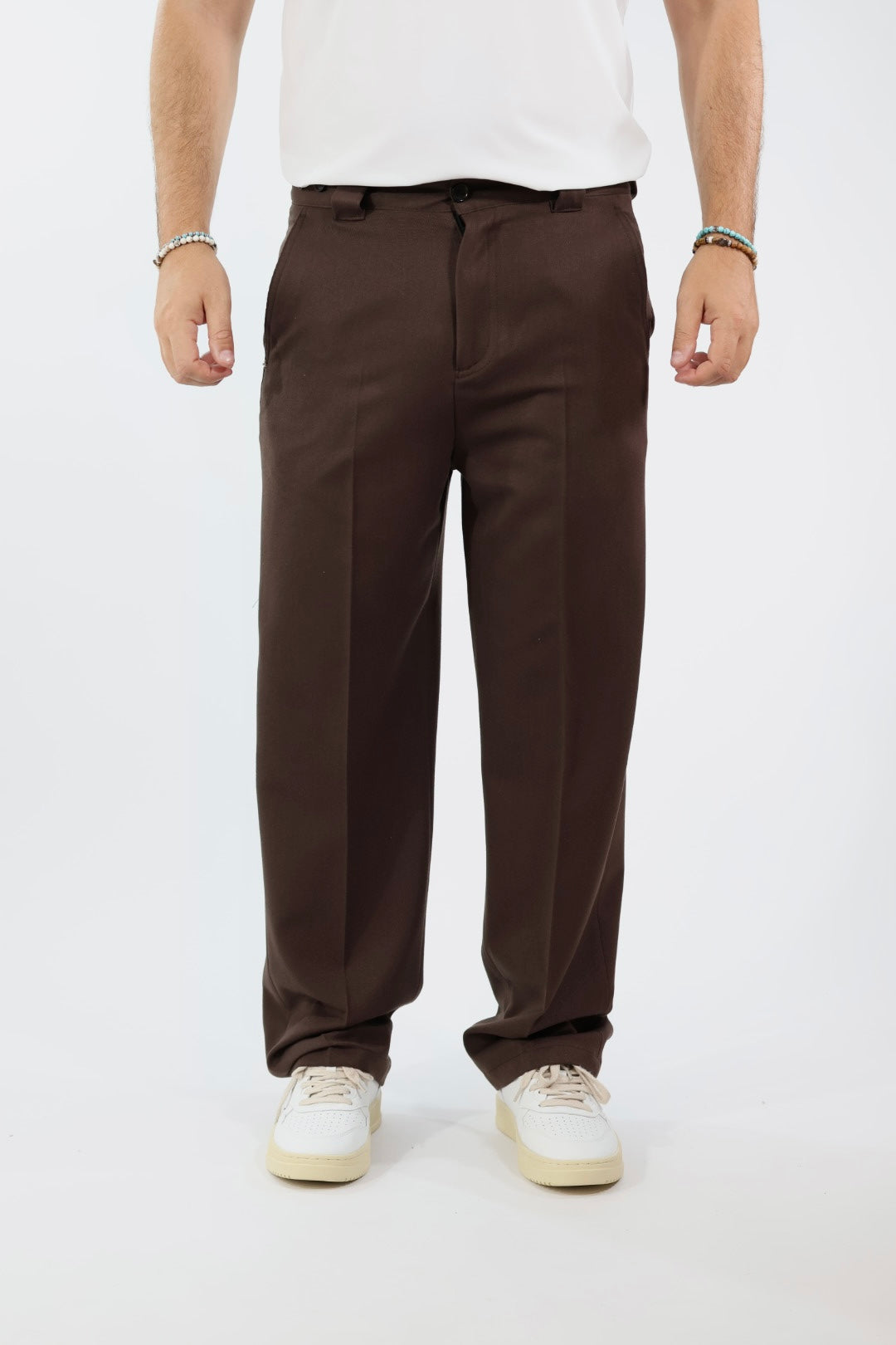 Pantalone straight poliviscosa 470 BERNA