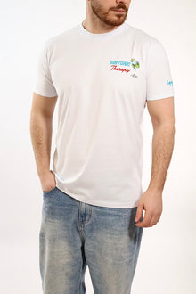 T-shirt ricamo gin tonic therapy A1905 SUPERCULTURE