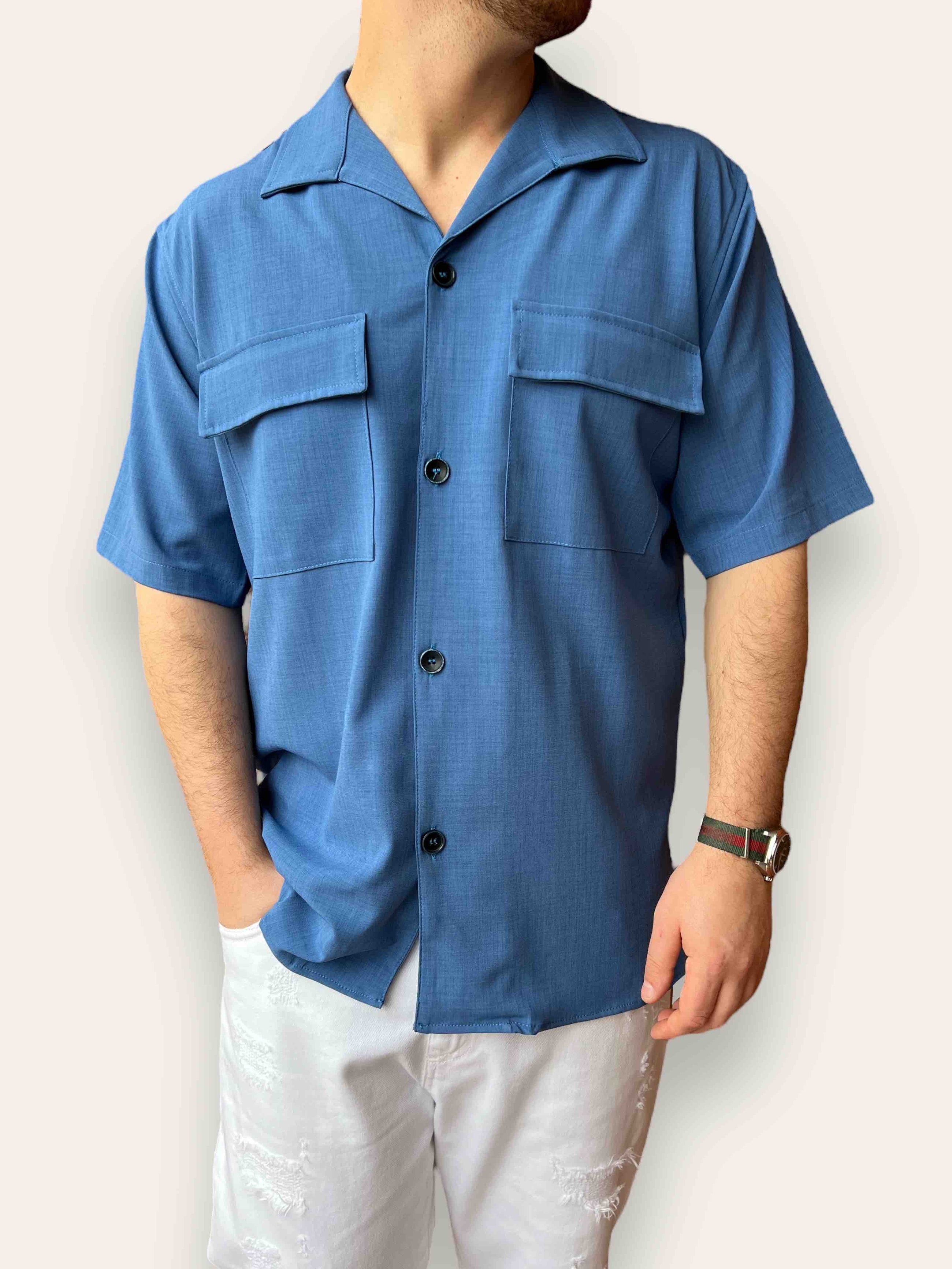 Camicia manica corta over OVERD