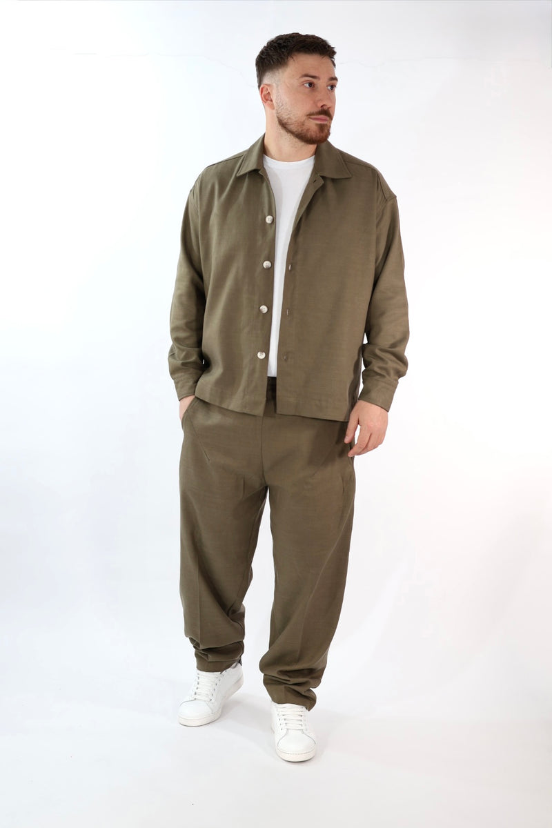 Completo cotone camicia+pantalone United BLACKSUNDAY