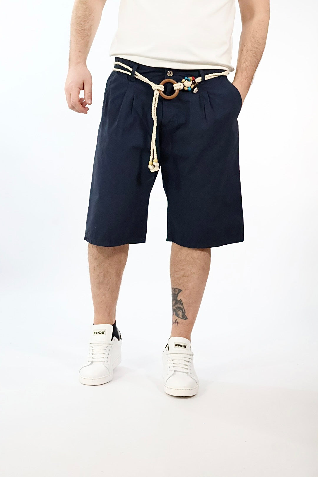 Bermuda 2 pince tapered fit S47 OVER-D