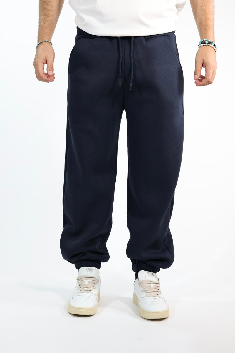 Pantalone 074-3 jogger blu BERNA