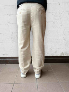 Pantalone cotone/lino BERNA