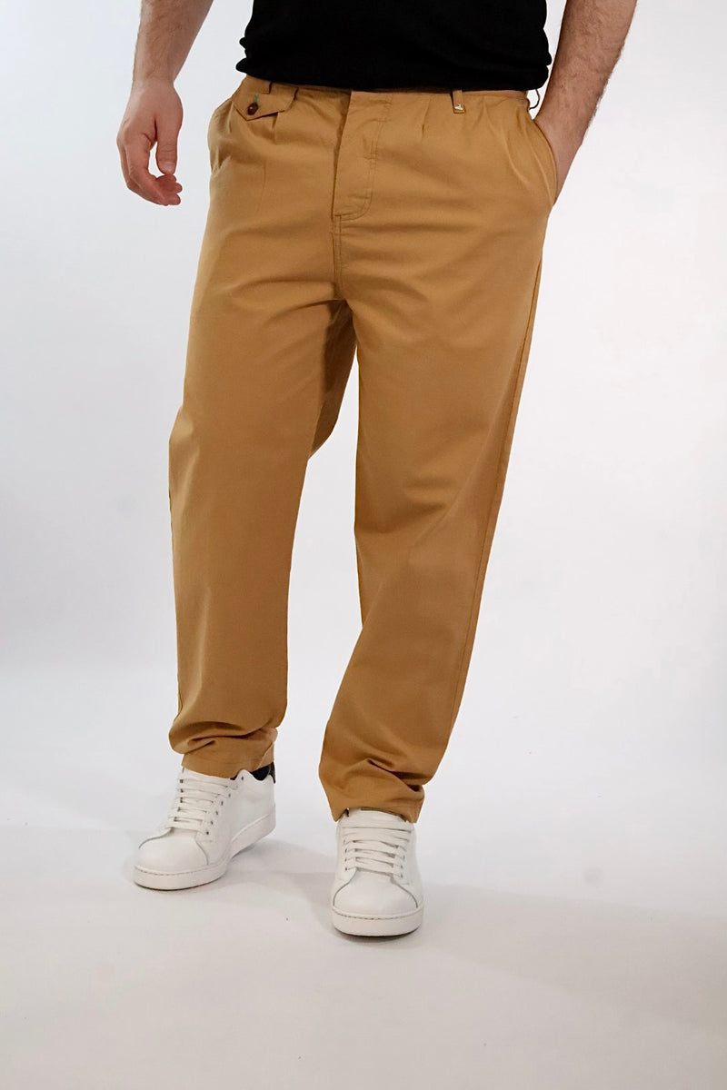 Pantalone cropped misto lino 238 BERNA