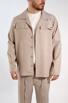 Giacca gessato leggero pins JL61