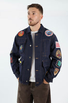 Giacca denim patch 385 BERNA