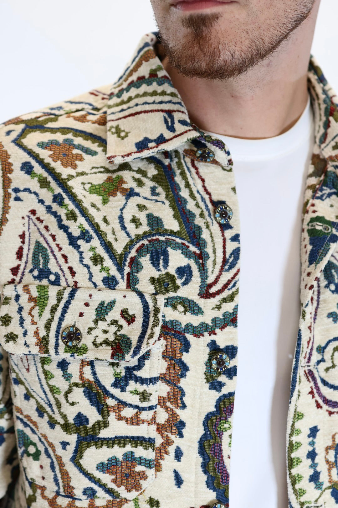 Overshirt 305 paisley BERNA