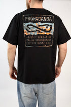 T Shirt label rust tee 649 PROPAGANDA