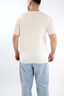 T-shirt in maglia lino/viscosa 335  LANDEK