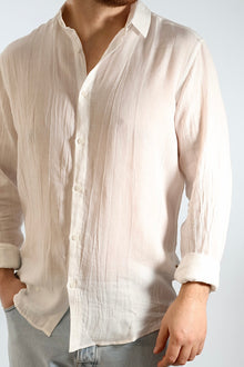 Camicia misto tencel 831S GIANNI LUPO