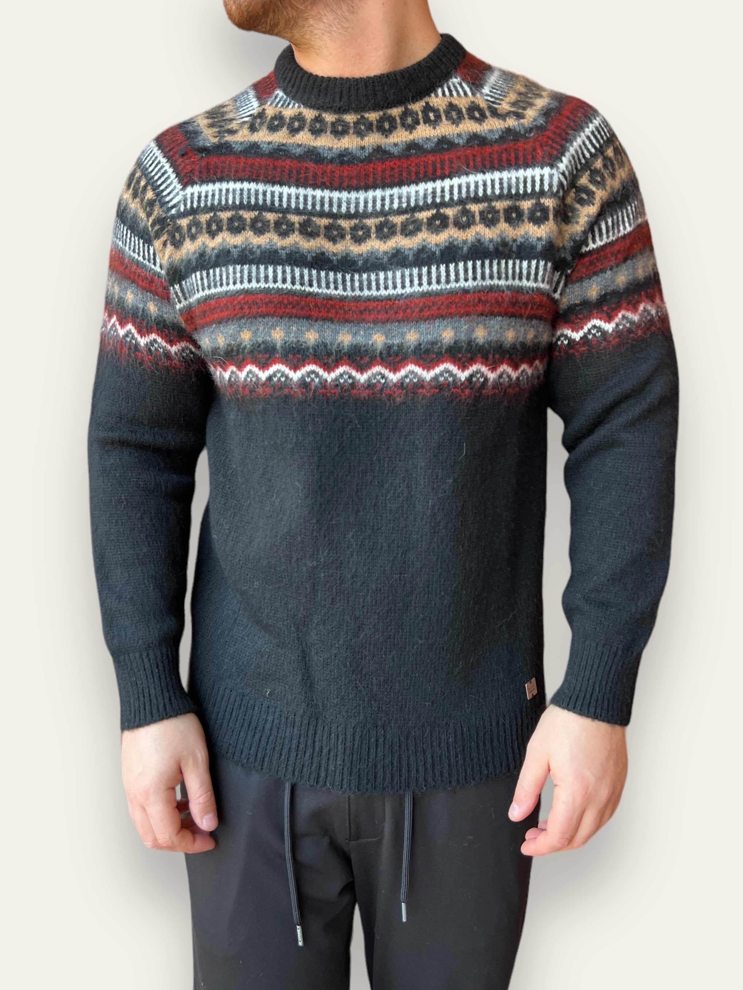 Maglione Jacquard BL11