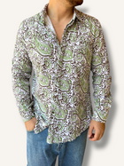 Camicia shisui velluto BERNA