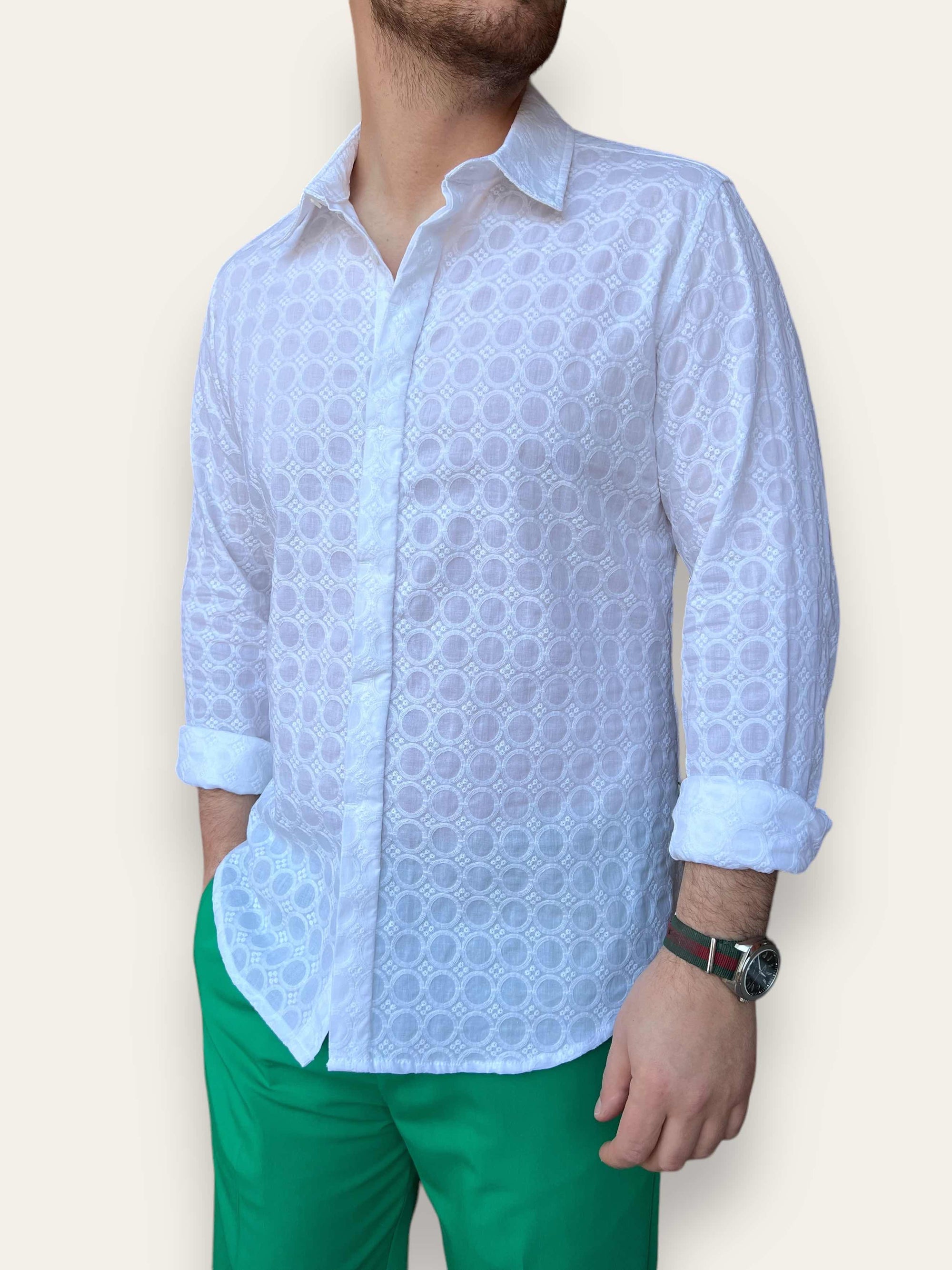 Camicia cotone music ALTATENSIONE