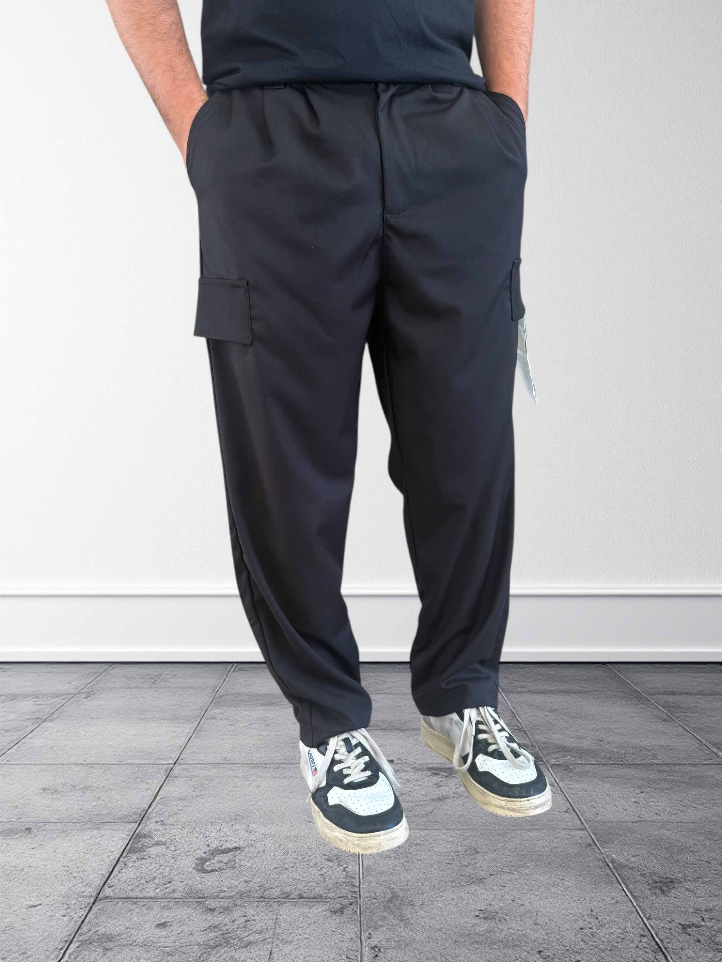 Pantalone cargo gabardine 223 DISCLAIMER