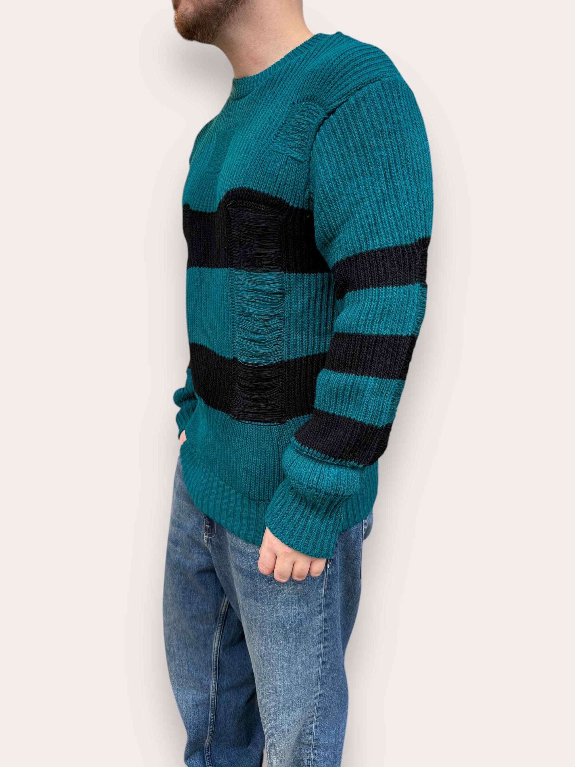 Maglione righe NEW JOB BRAND