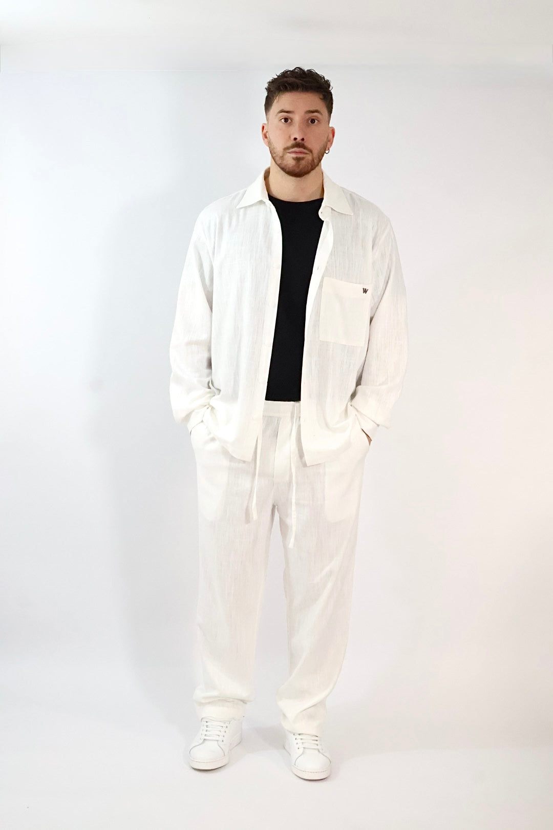 Pantalaccio viscosa/lino PL93 WHY NOT BRAND