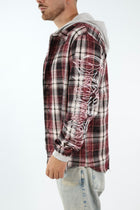 Camicia check flanella cappuccio 790 DISCLAIMER