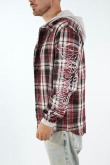 Camicia check flanella cappuccio 790 DISCLAIMER