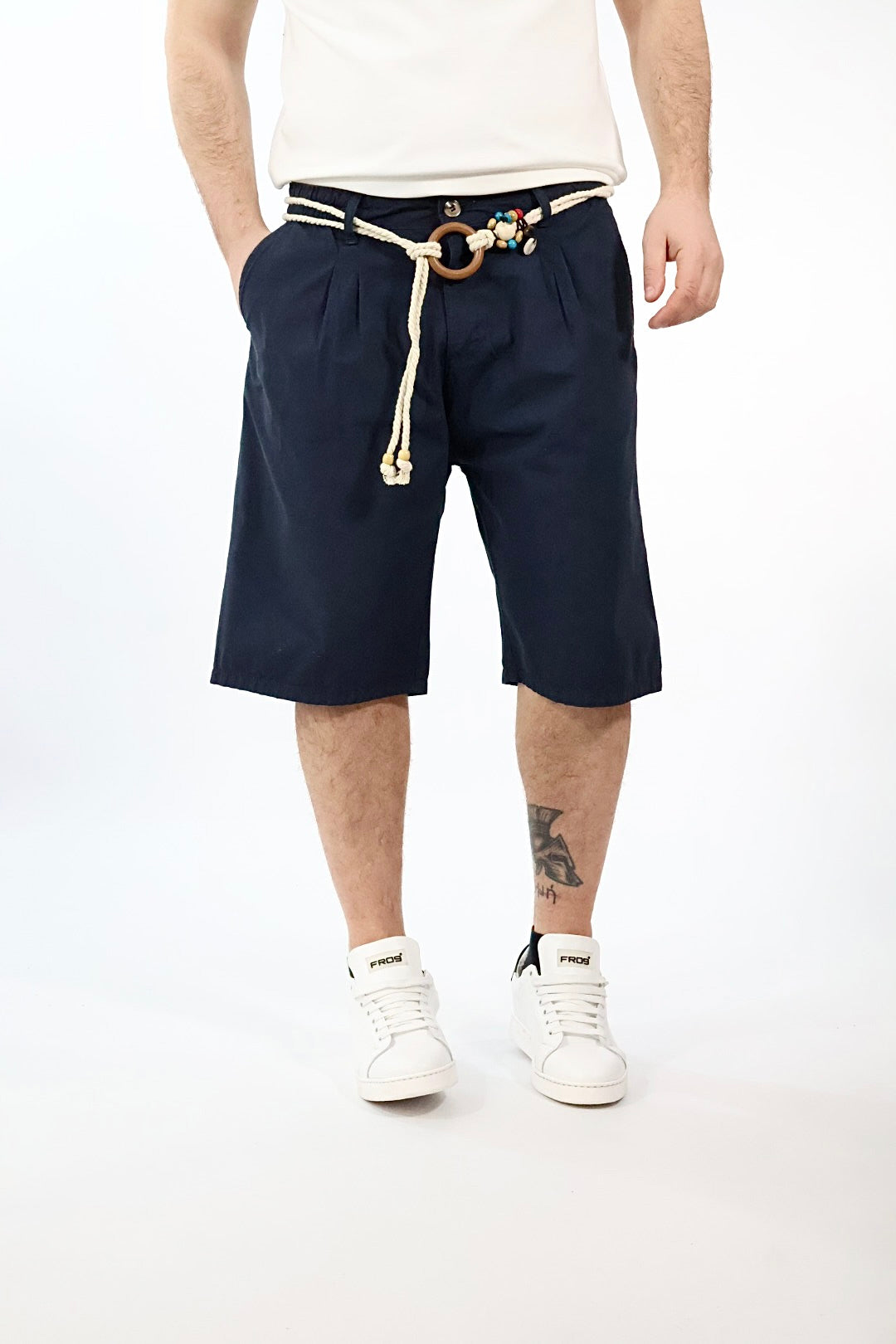 Bermuda 2 pince tapered fit S47 OVER-D