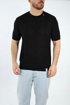T shirt maglia lavorata  001 BL11
