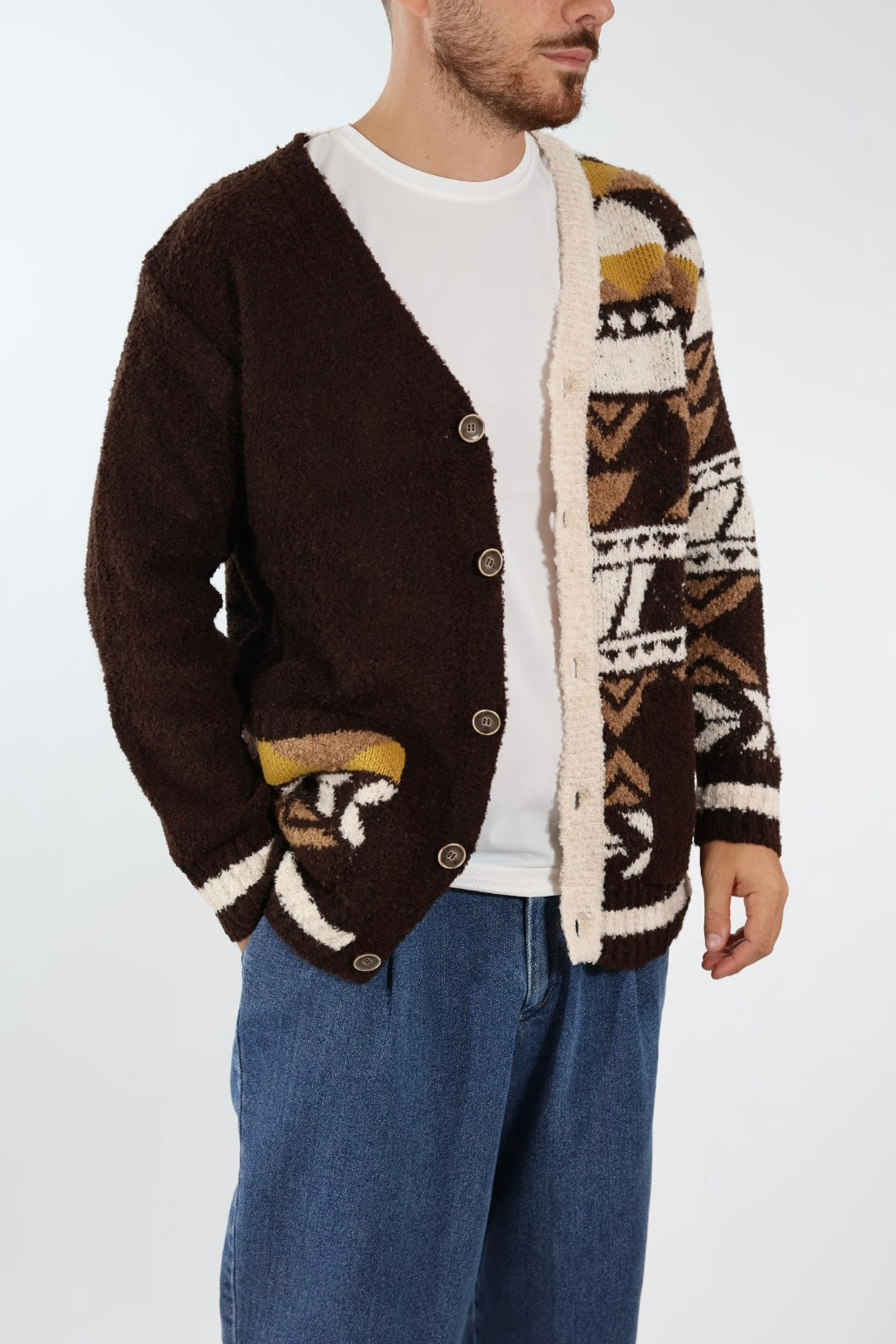 Cardigan bouclé Sestu162 BL11