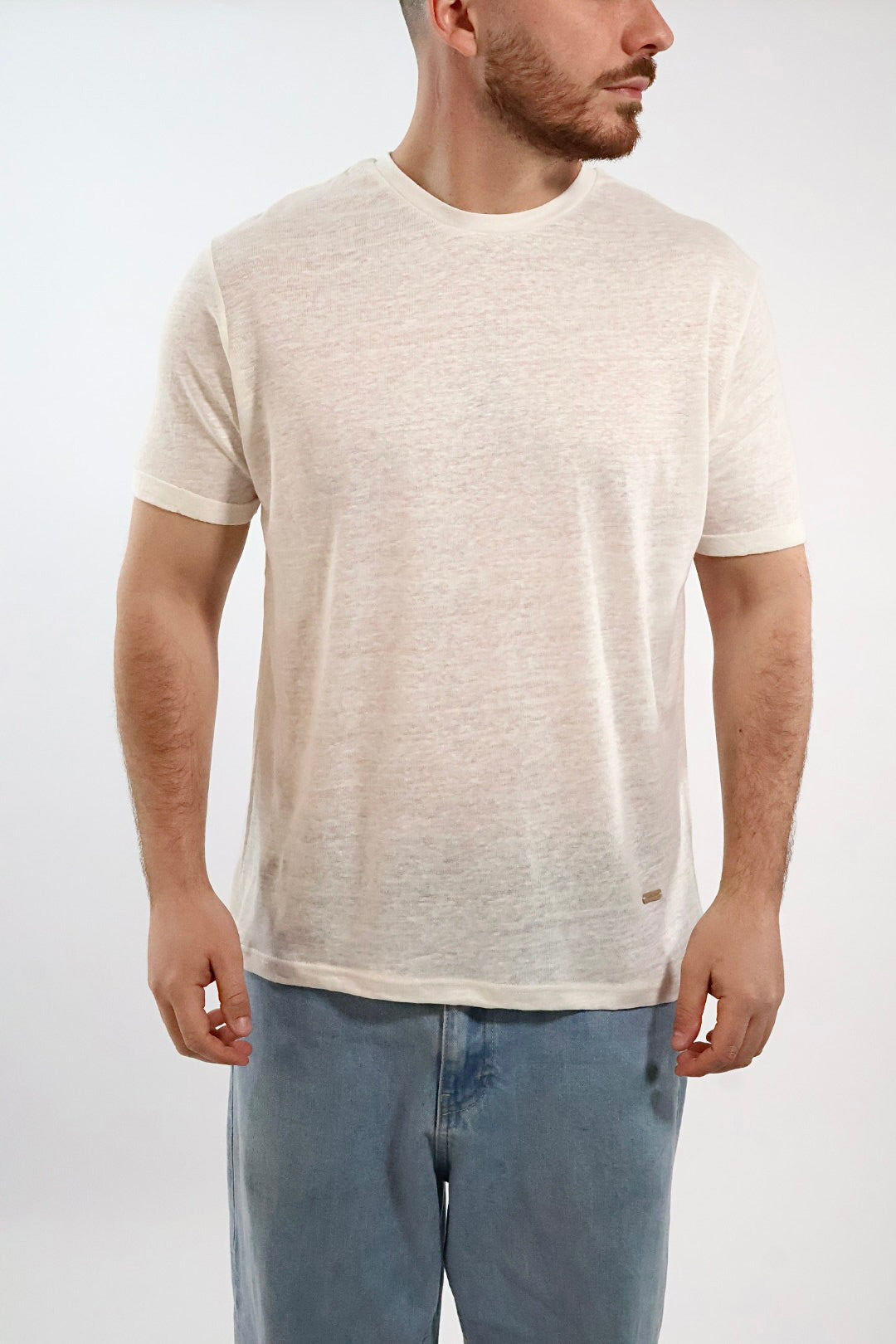 T-shirt lino 087Q GIANNI LUPO