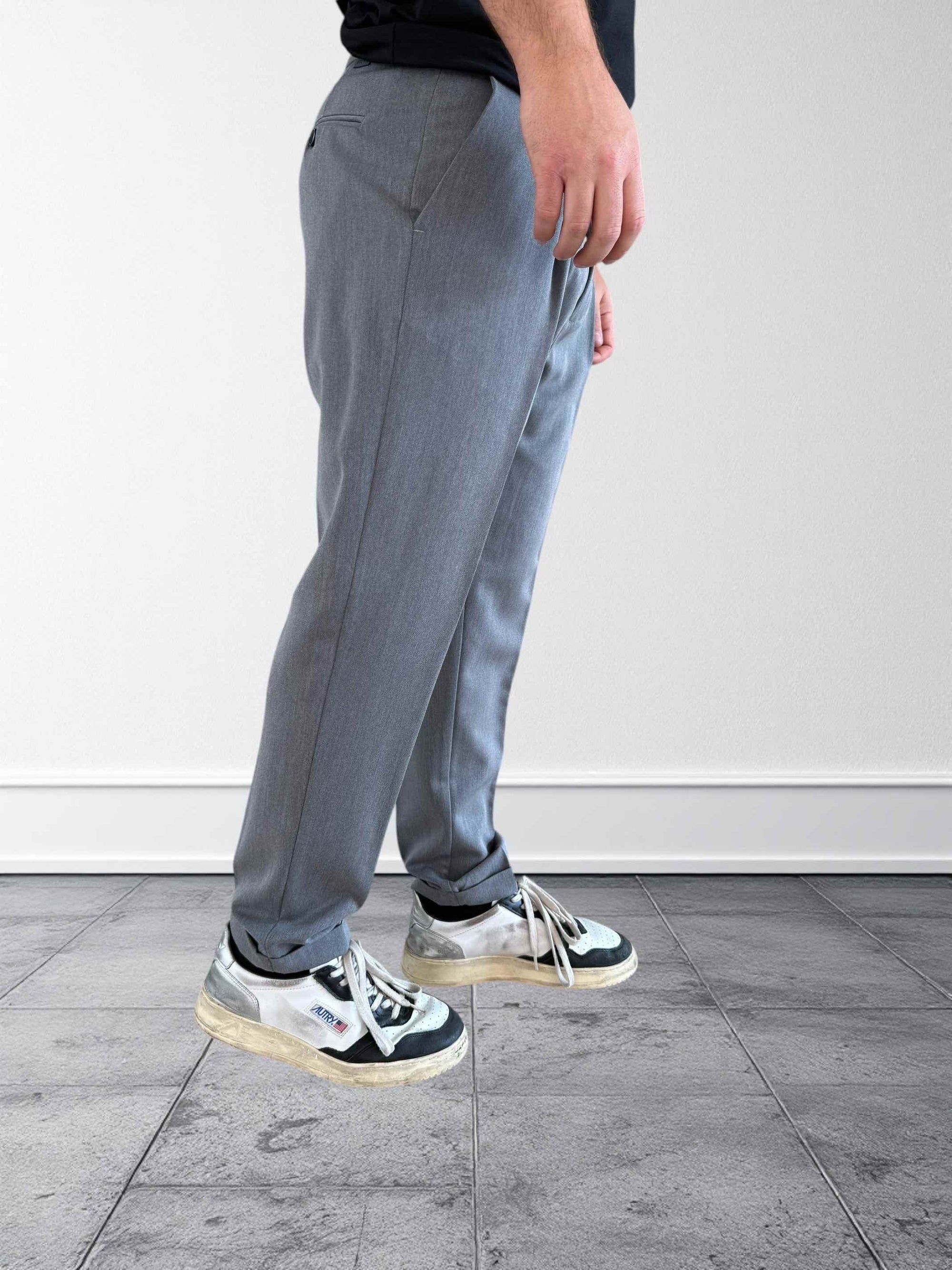 Pantalone tapered doppio filetto P15 OVERD