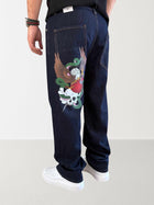 Jeans palazzo stampa 098 BERNA