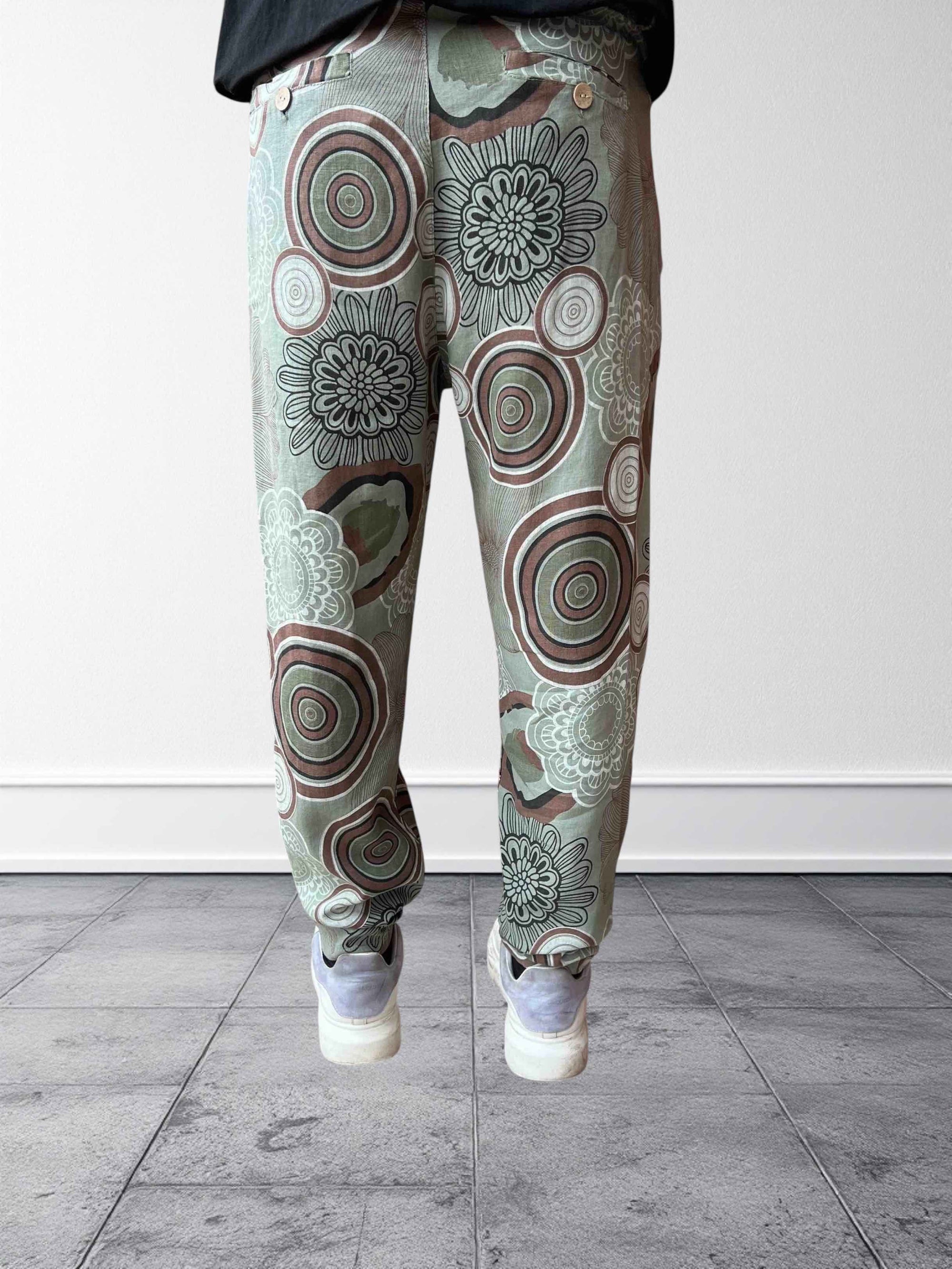 Pantalone lino/viscosa BL11