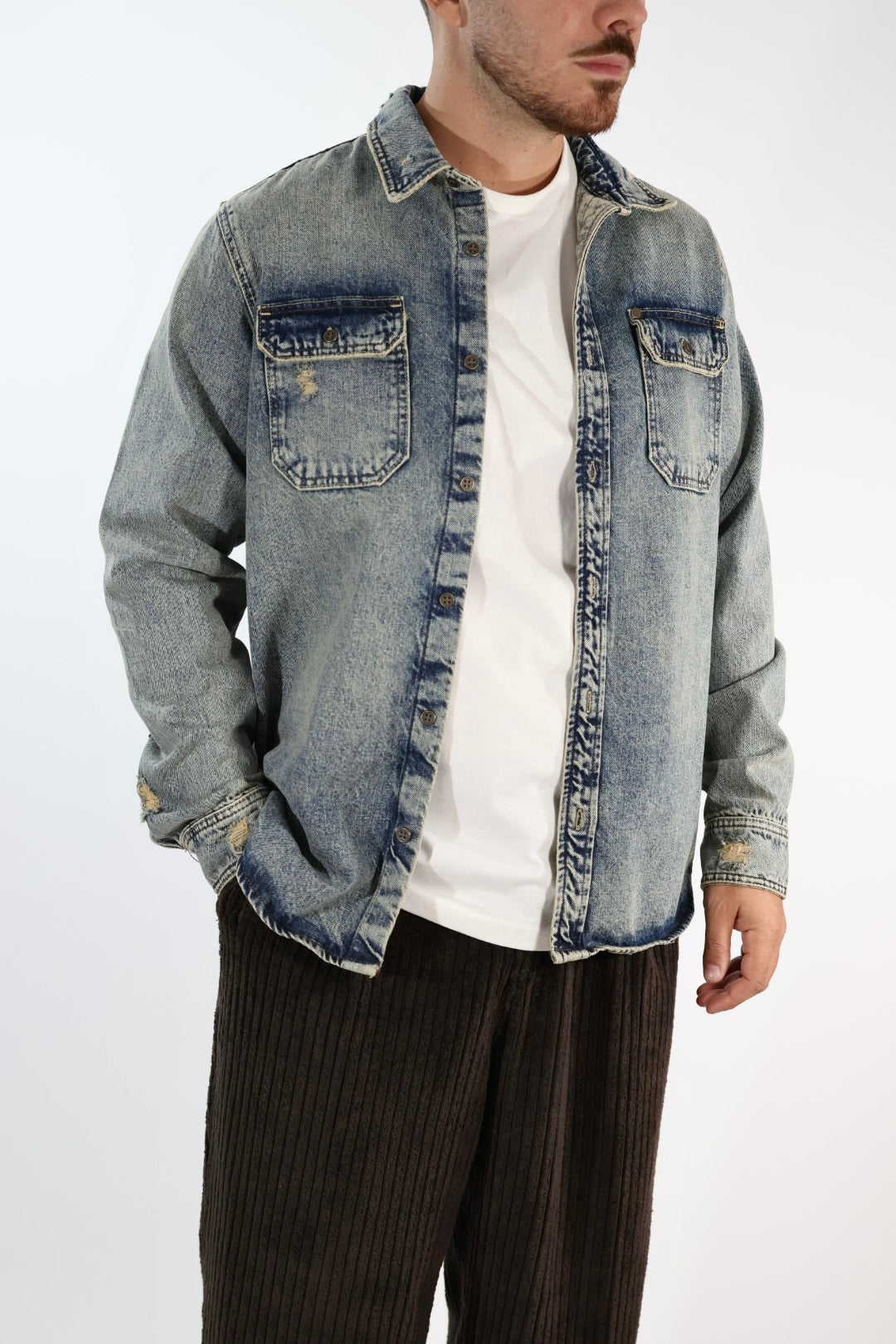 Overshirt  RAMD39 komi denim PONT