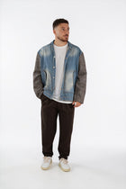 Giubbotto denim combinato J84