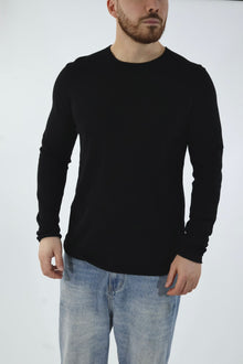 Maglioncino paricollo con rollino M04 OVER-D
