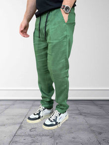 Pantalaccio pince lino slim fit OVERD