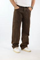 Jeans JAT3 Atlanta brown  WHY NOT BRAND