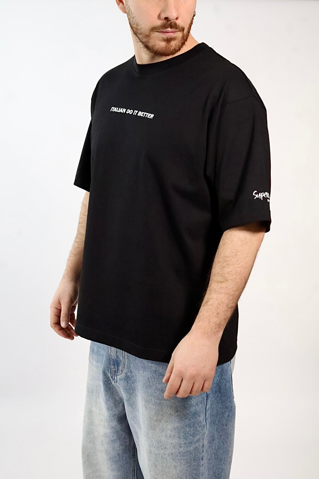 T-shirt ricamo italian do it better  1959 SUPERCULTURE