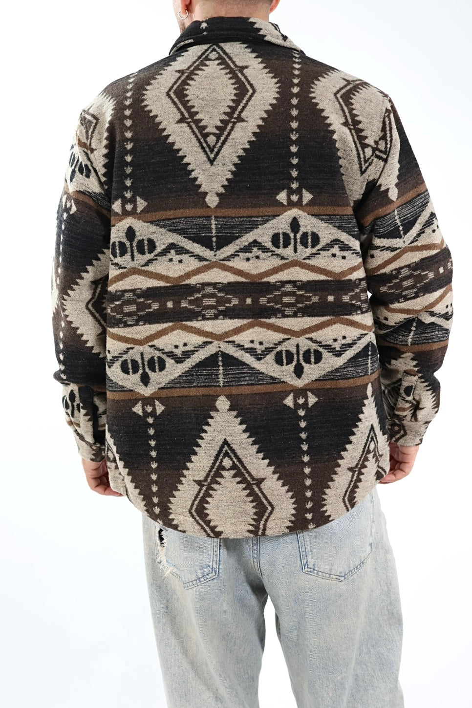 Overshirt 611 azteco lana MAISON DU DANTE