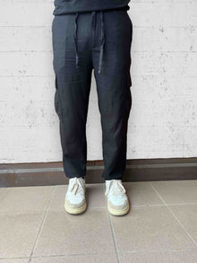 Pantalone avocado Lino /viscosa ALTATENSIONE