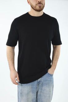 T-shirt in maglia paricollo M11  OVER-D