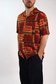 Camicia m/m viscosa bowling X01 EFFEK F**K
