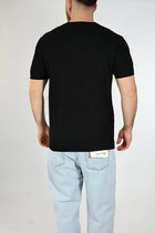 T-shirt in maglia ricamo 330 GIANNI LUPO