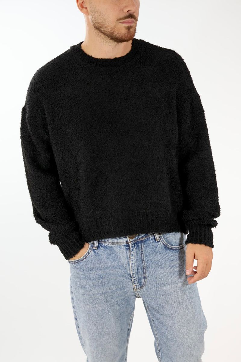 Maglione boucle cropped fit  M65 OVERD