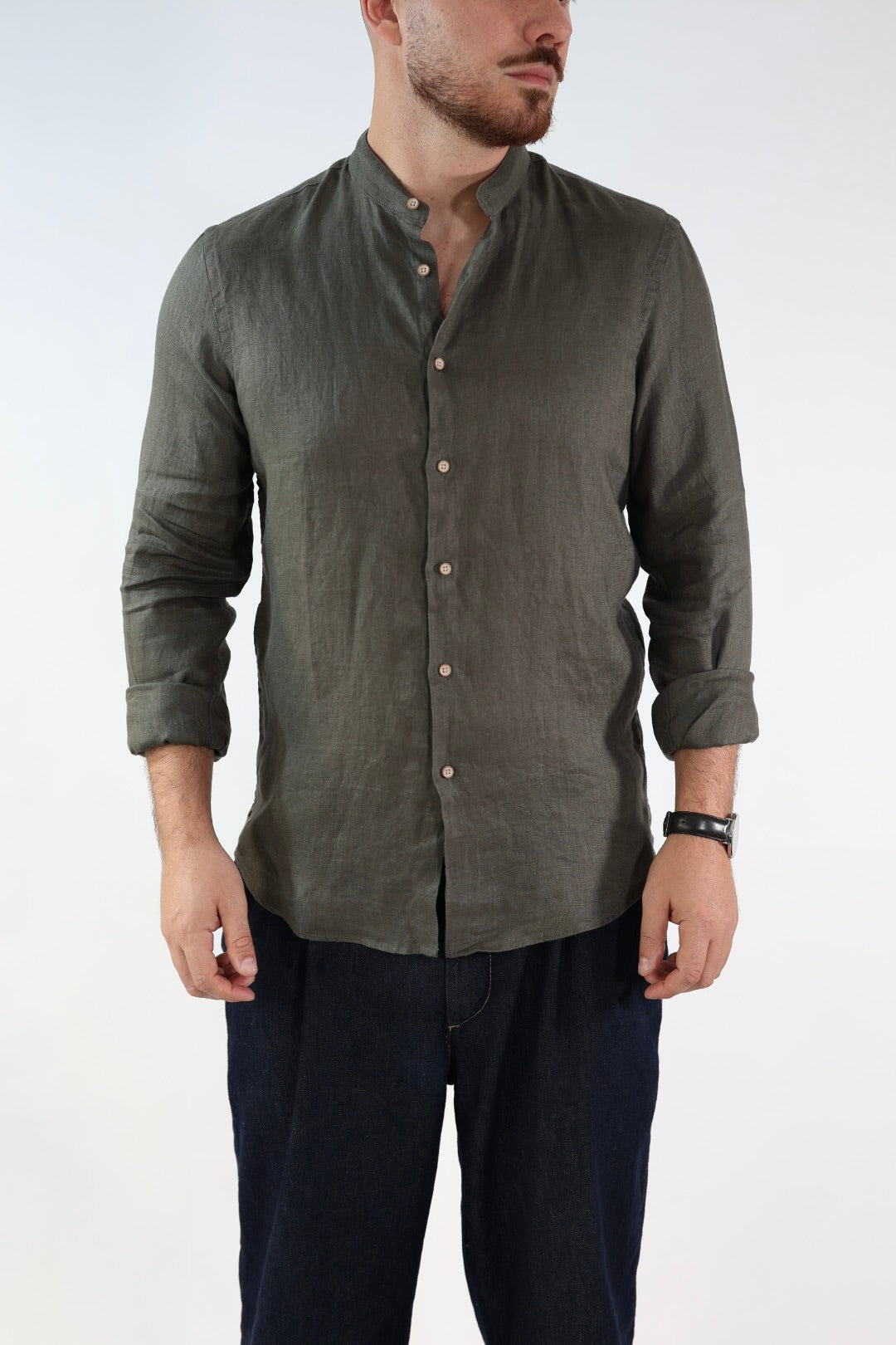 Camicia koren puro lino linen WHY NOT BRAND
