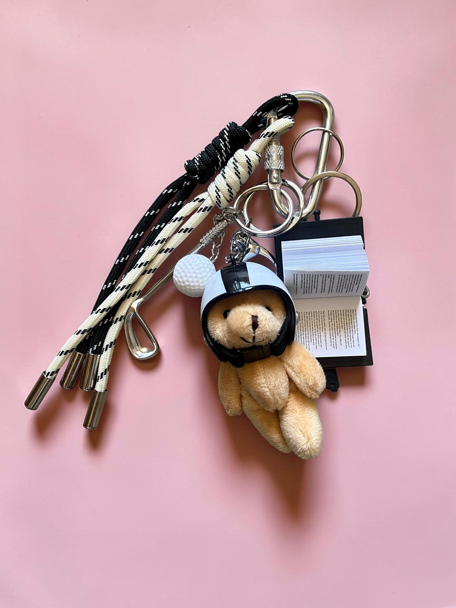 Portachiavi charm orso libro  ZOLYRA
