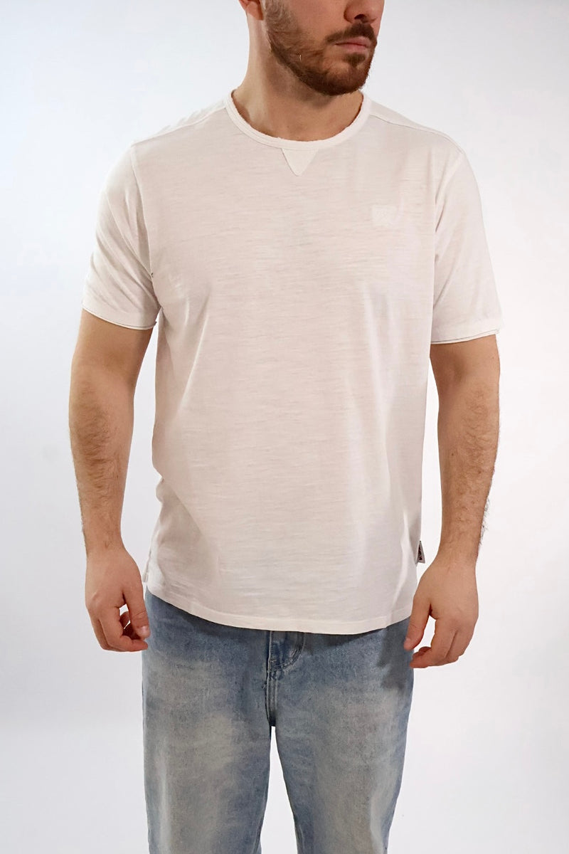 T shirt doppio scollo logo 049 BERNA